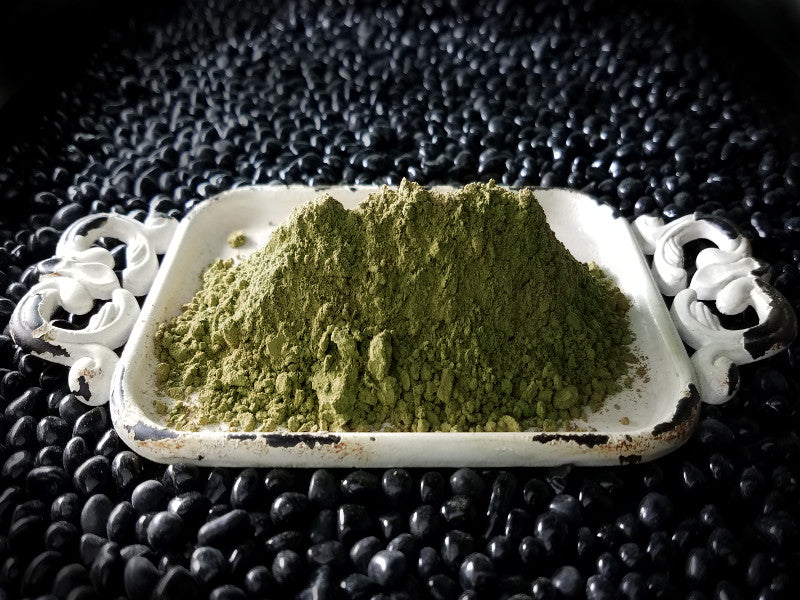 Dark Green Indo Texas Herbs and Botanicals